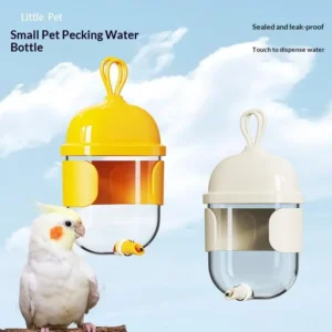 1pc Hanging Bird Automatic Water Feeder Anti-Splash Food Container for Parrot Parakeet Rutin Chicken Bird Cage Feeding Supplies