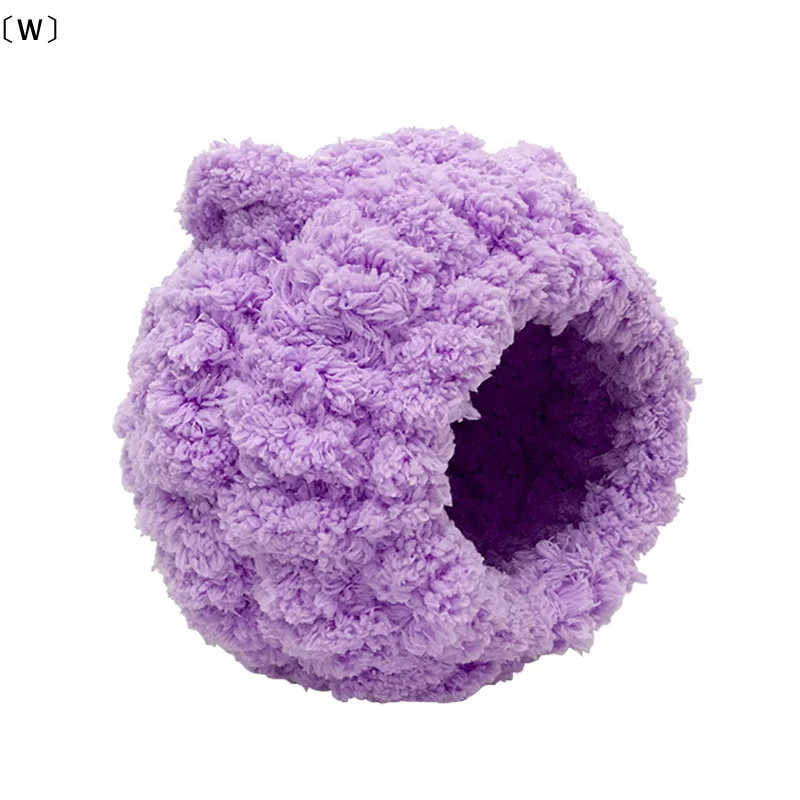 〔W〕Birds Nest For Cage Parakeet Nest Winter Parrot House Coral Velvet Hideaway Hut For Bird Nesting Thickened Warm Bird Nest - Image 5