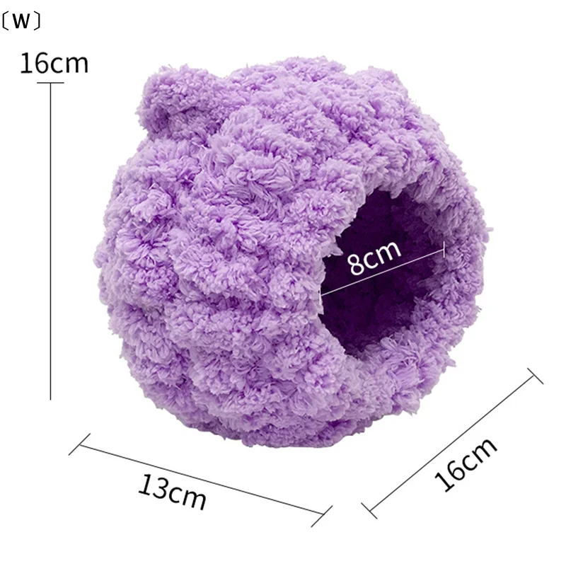 〔W〕Birds Nest For Cage Parakeet Nest Winter Parrot House Coral Velvet Hideaway Hut For Bird Nesting Thickened Warm Bird Nest - Image 6