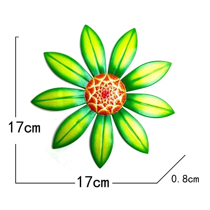 Garden Decoration Metal Flower Wall Decor Art Sculpture Hanging Ornament Aesthetic Home Room Garden Courtyard Decoration Outdoor - Image 9