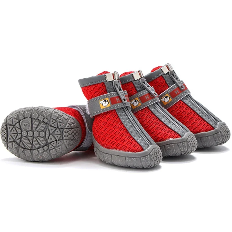 Dog Shoes Non-Slip Soles Thick Plush Protection Paw Pet Shoes Warm For Dog Non-Slip Dog Shoes Breathable Climbing Pets Booties - Image 7