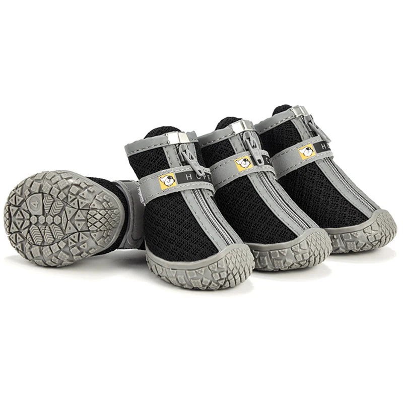 Dog Shoes Non-Slip Soles Thick Plush Protection Paw Pet Shoes Warm For Dog Non-Slip Dog Shoes Breathable Climbing Pets Booties - Image 11